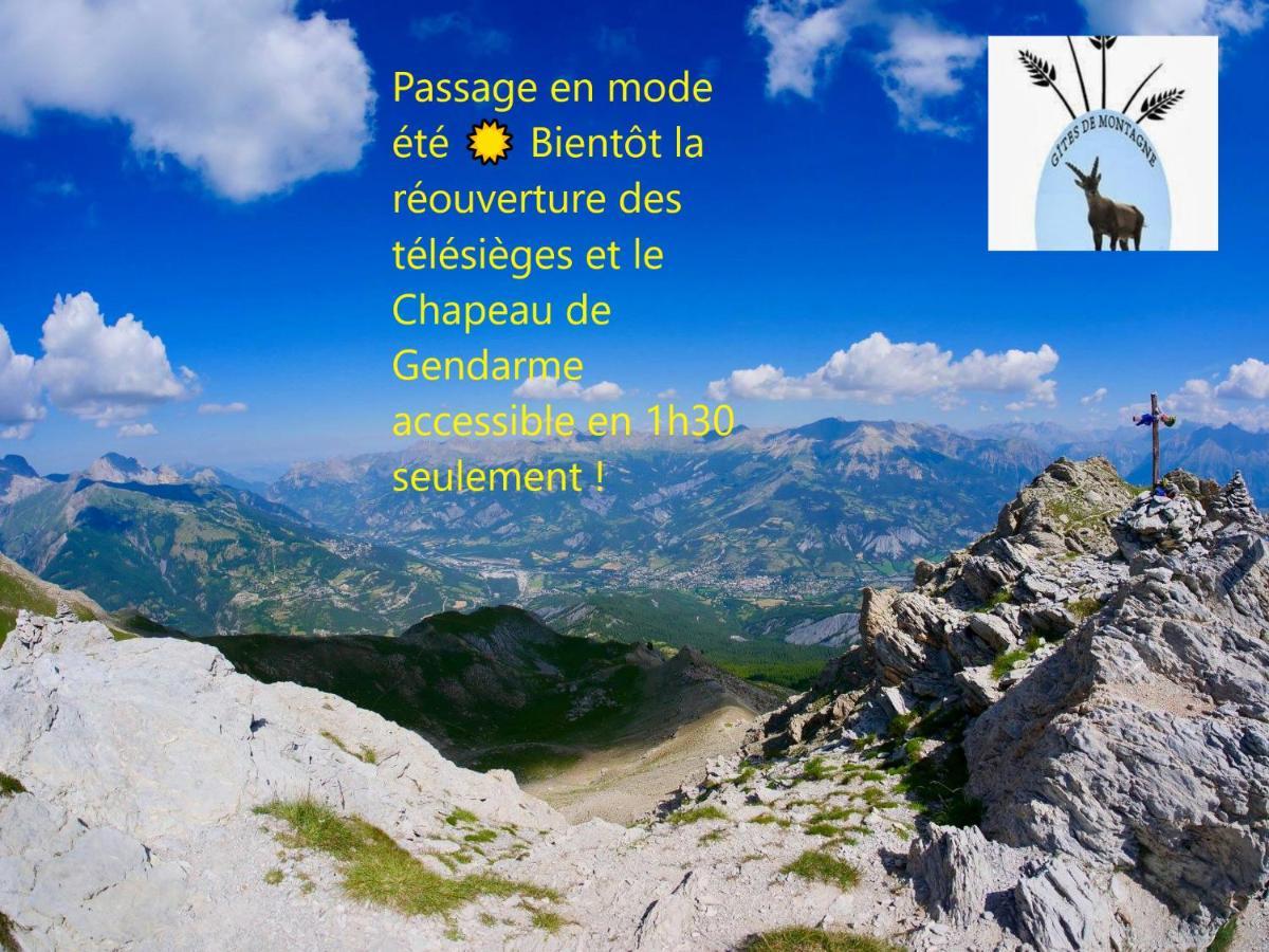 Le Clos Du Berger Le Sauze Bagian luar foto