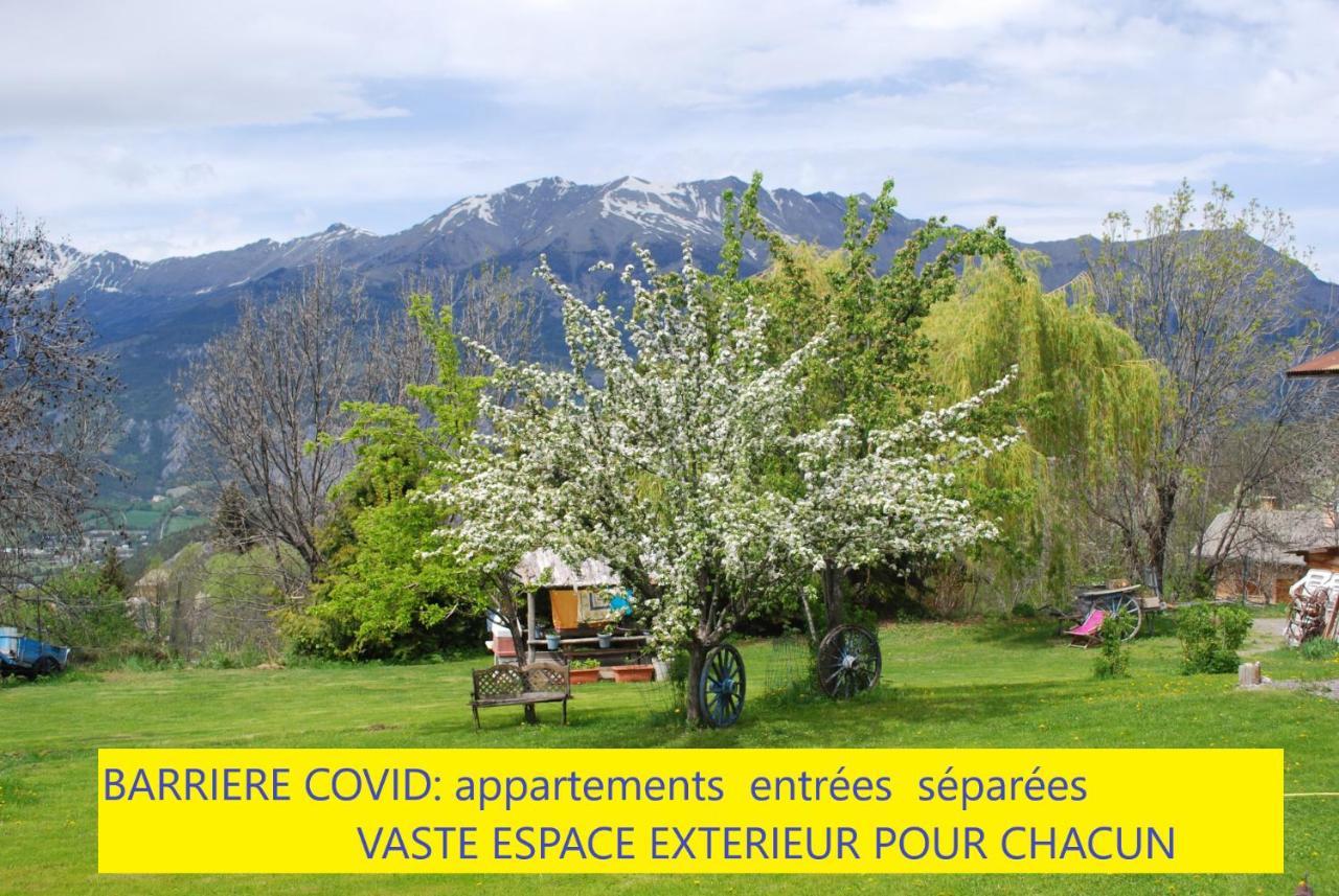 Le Clos Du Berger Le Sauze Bagian luar foto