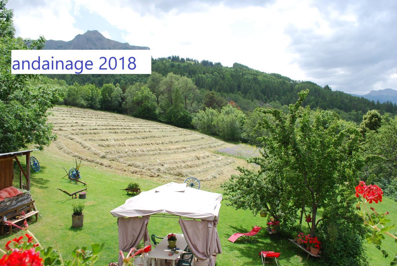 Le Clos Du Berger Le Sauze Bagian luar foto
