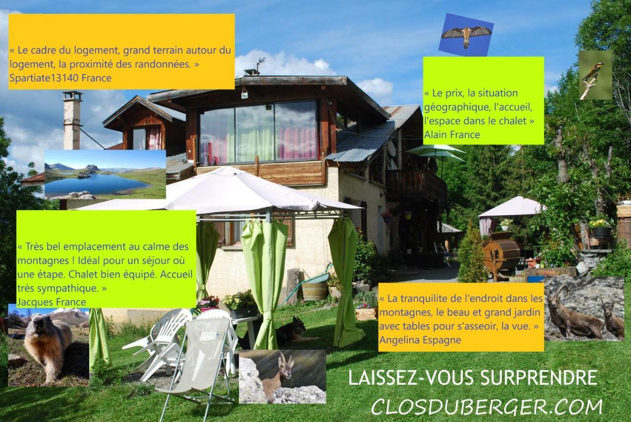 Le Clos Du Berger Le Sauze Bagian luar foto