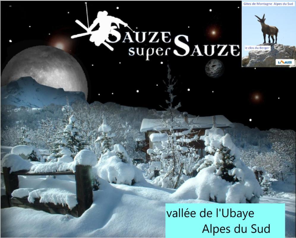 Le Clos Du Berger Le Sauze Bagian luar foto